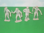 Vintage Marx 1950s-1960s Hunters Miners and Trappers