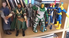 6 Marvel Legends Action Figuren Hasbro u.a. Nova, Spy Master, Dr. Strange... 