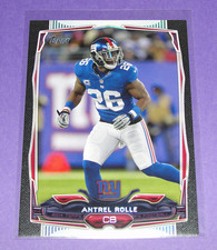 2014 Topps ANTREL ROLLE #290 Black Variant/59 Giants 🏈 Bears / MIAMI Hurricanes