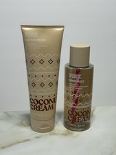 PINK Victoria  s Secret Coconut Cream Body Spray Mist  Body Lotion Set