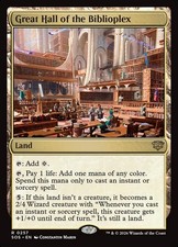 MTG Great Hall of the Biblioplex (257/444) Secrets of Strixhaven LP