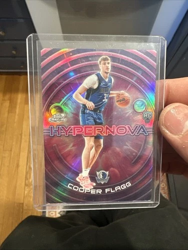 2025 Topps Chrome Cooper Flagg Refractors (RAW)