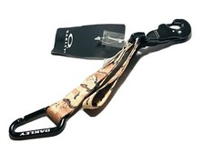New OAKLEY LARGE KEY RING CHAIN Strong CARABINER METAL CLAW DESERT CAMOUFLAGE
