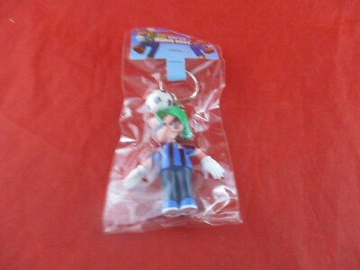 NEW Super Mario Bros. Luigi Soccer Team Italia Keychain *NEW*