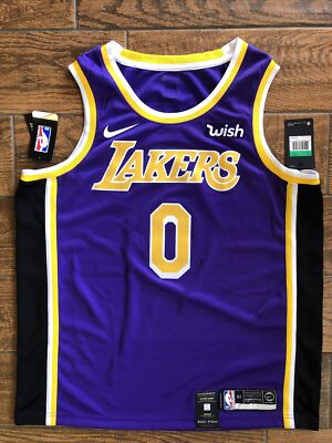 KYLE KUZMA Los Angeles LA LAKERS Nike WISH Purple Swingman Jersey