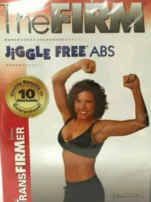 Jiggle Free Abs DVD NEW THE FIRM 6 Pack Abs Exercise to Tighten Tone