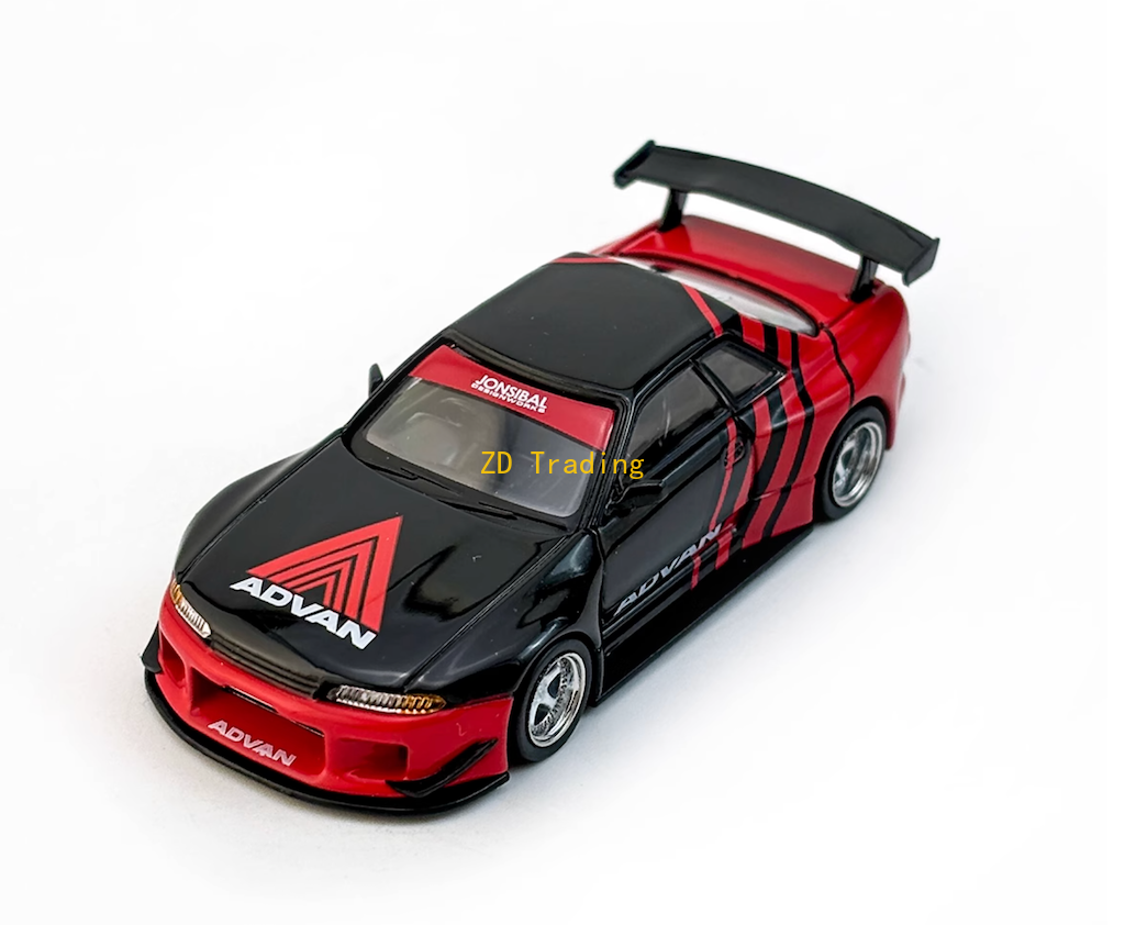 ターマックワークス Nissan スカイライン GT-R R32 ADVAN① NISSAN SKYLINE GT-R R32 WIDEBODY RHD 
