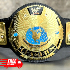 Big Eagle Attitude Era Championship Replica Tittle Belt Adult Size 4mm Plates
