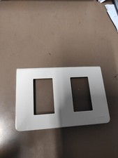 STOCK 2 PLACCHE ISOLANTI AVE COD. 45P62 COLOR BIANCO PANNA DA INCASSO