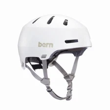 Bern Macon 2.0 MIPS Bike/Snow/Skate Helmet Matte White Small 52-55.5cm