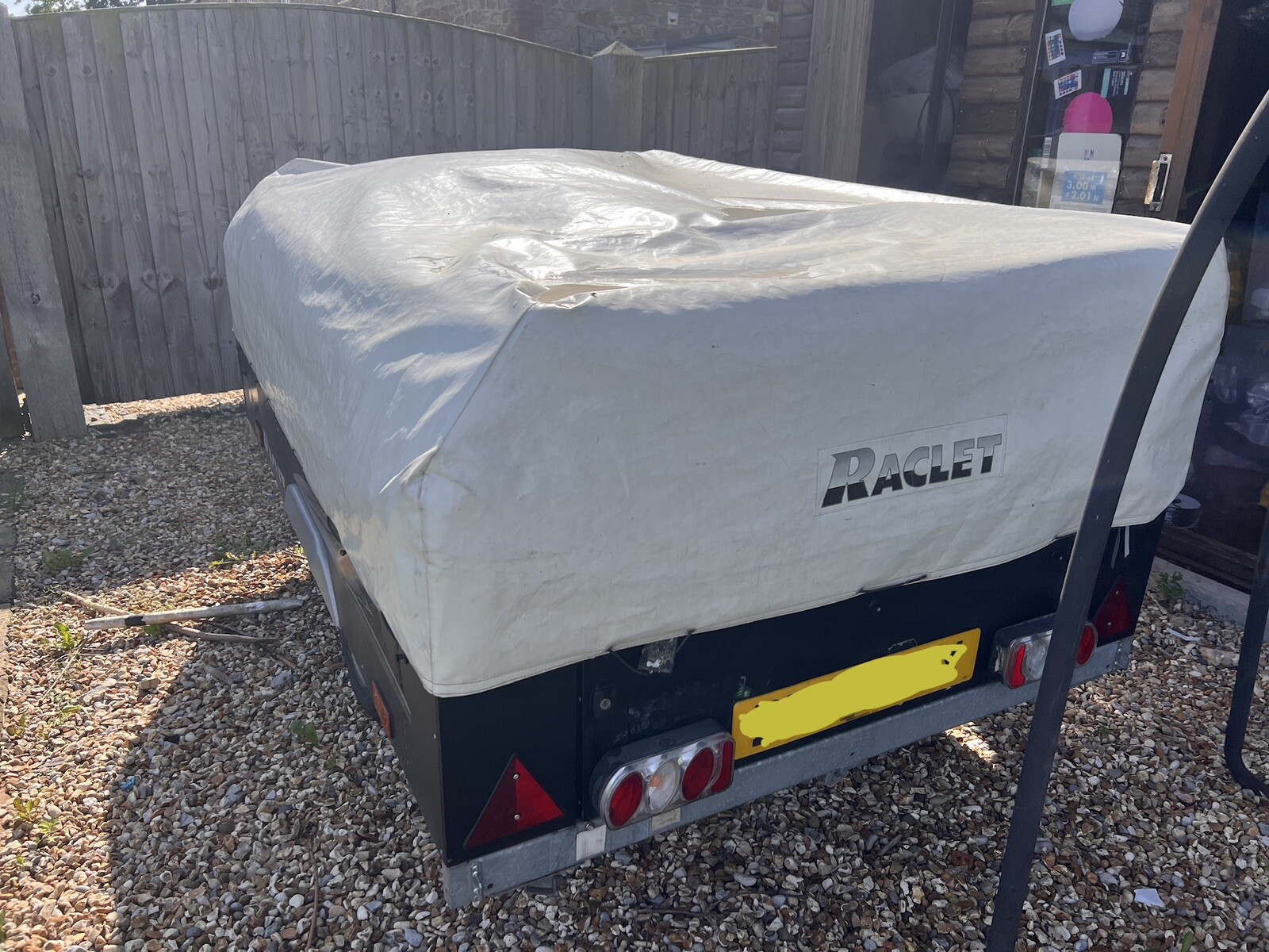 Raclet Quickstop SE trailer tent, folding camper 2010 With Awning And