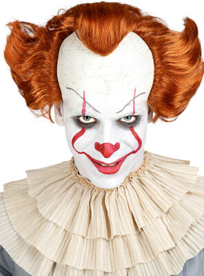 Offizielles Pennywise Perücke - ES Kapitel 2 (Warner Bros) Halloween Funidelia