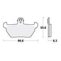 TRW SV BremsbeläGe Passend Vorn FüR BMW R 1150 GS Bj. 1999-2001