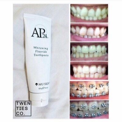 Lot De 5 Dentifrices Blanchissants NuSkin AP24 Au Fluor - Neufs - Soin Dentaire Et éclat