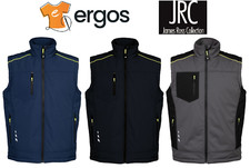 JRC BORMIO Gilet da Lavoro Imbottito Softshell Impermeabile Invernale da Uomo