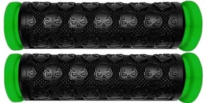 KAWASAKI-JET-SKI-300-440-550-650-SX-JS-PWC-GREEN-THICK-SKULL-HANDLEBAR-GEL-GRIPS