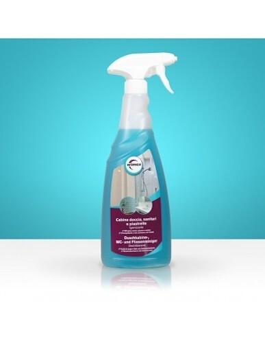 Sciogli calcare detergente igenizzante per vetri doccia, sanitari e piastrelle