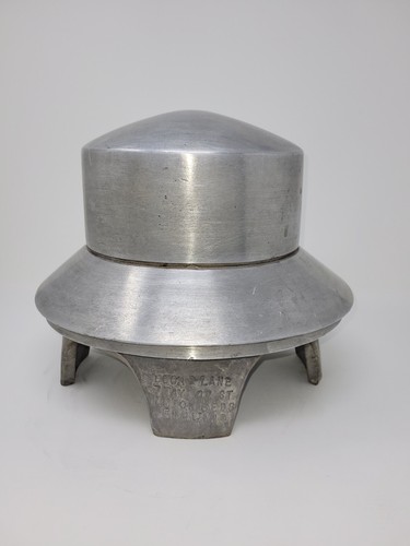 1 PIECE MILLINERY ALUMINIUM HAT BLOCK MOLD FORM - Picture 4 of 6