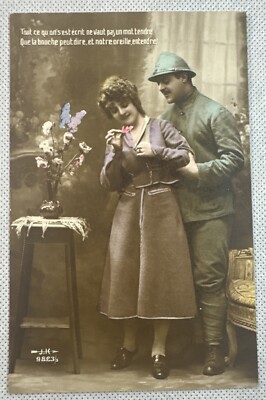 ANCIENNE CARTE POSTALE PATRIOTIQUE écrite 14/18 EUR 1,50 - PicClick FR