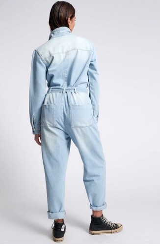 One Teaspoon Australia Denim Jumpsuit Size XXL Overalls NWT - Picture 4 of 10