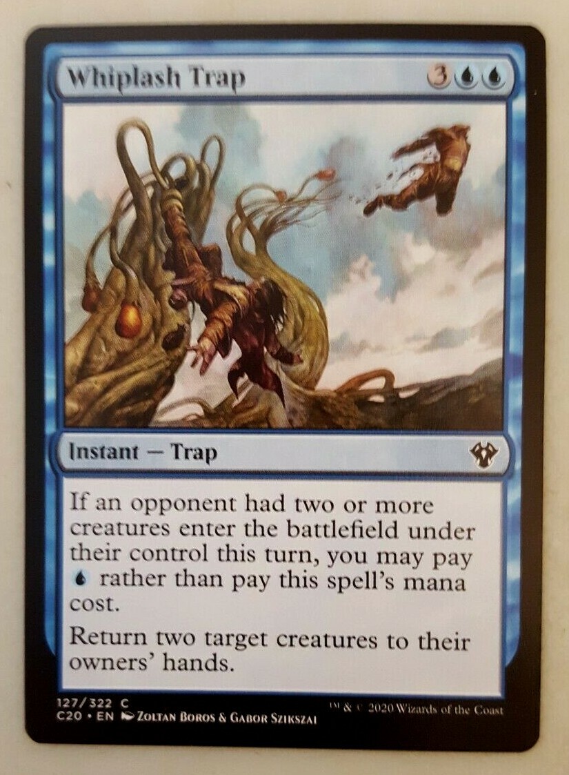 1x Whiplash Trap Commander 2020 Ikoria MTG Magic the Gathering NM
