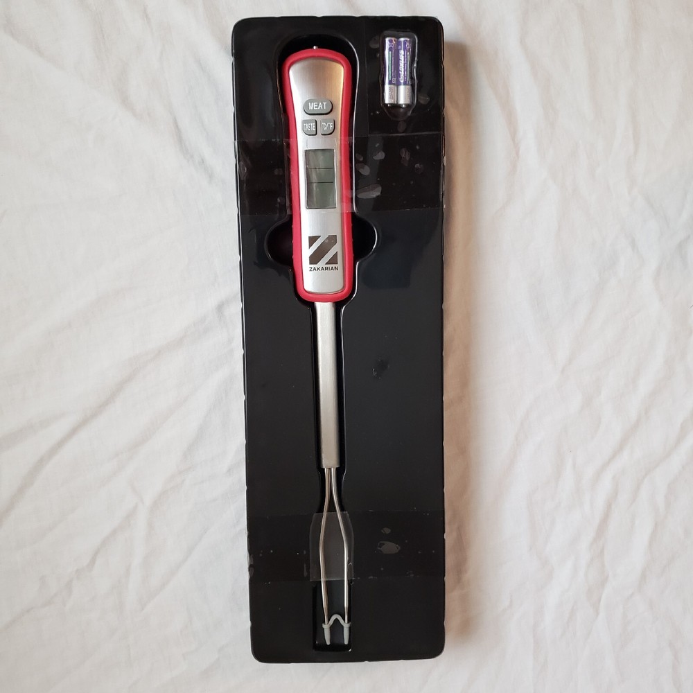 Meat Thermometer Zakarian Digital Fork , Barbecue, grill, oven - K62415