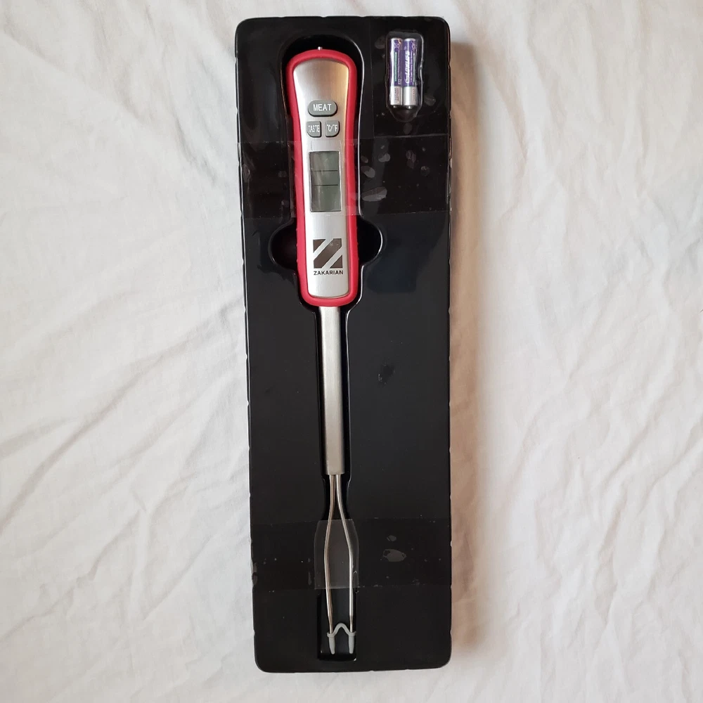 Meat Thermometer Zakarian Digital Fork , Barbecue, grill, oven - K62415