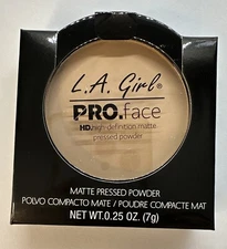 L.A. Girl PROFace HD High-Defination Matte Pressed Powder -GPP606 Buff 0.25oz@ 2
