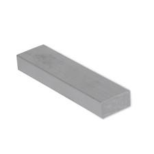1" x 2" Stainless Steel Flat Bar, 304 Plate, 4 Inch Length, Mill Stock, 1.0"