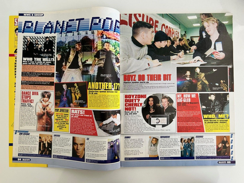 SMASH HITS 27/1/1999 RONAN KEATING Billie Piper 911 AQUA BSB All Saints FIVE - Picture 3 of 19