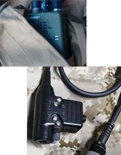 TCA PRC-152A Standard Ver. Radio + U94/PTT + Comtac-III C3 Headset Set Boxed - Picture 5 of 5