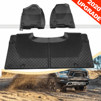 DEWALT DXTAFL006 Black Fits 2019 Dodge Ram 1500 Front Floor Liners DEWALT DXTAFL006 Black Fits 2019 Dodge Ram 1500 Front Floor Liners