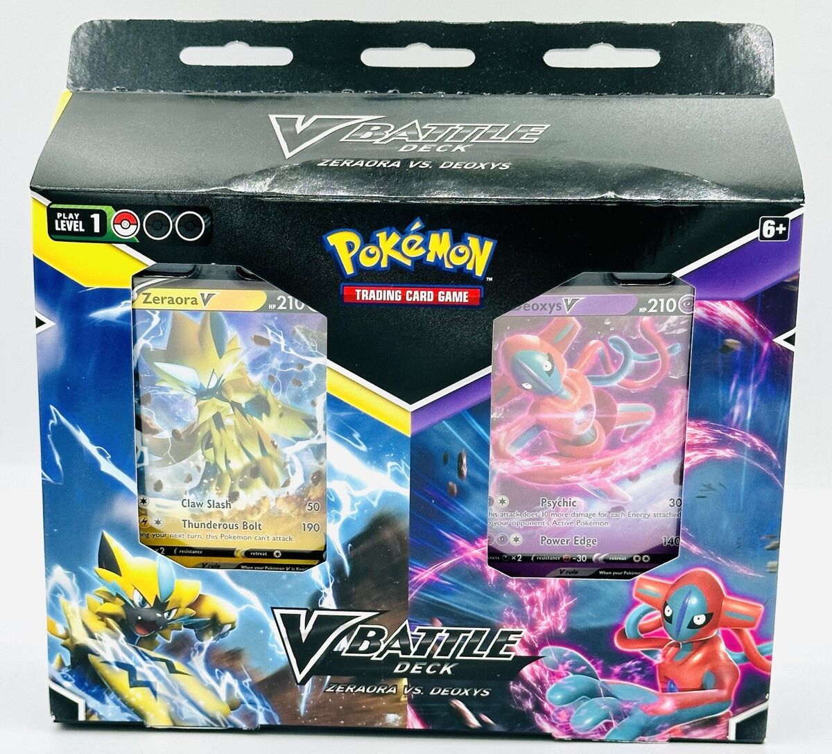 Pokémon TCG: Deoxys V or Zeraora V Battle Deck