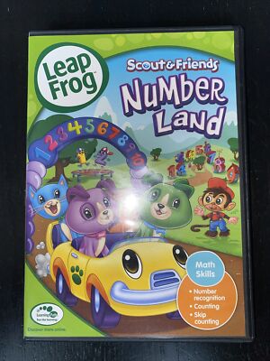 Leapfrog: Scout & Friends Number Land Math Skills DVD 31398148067
