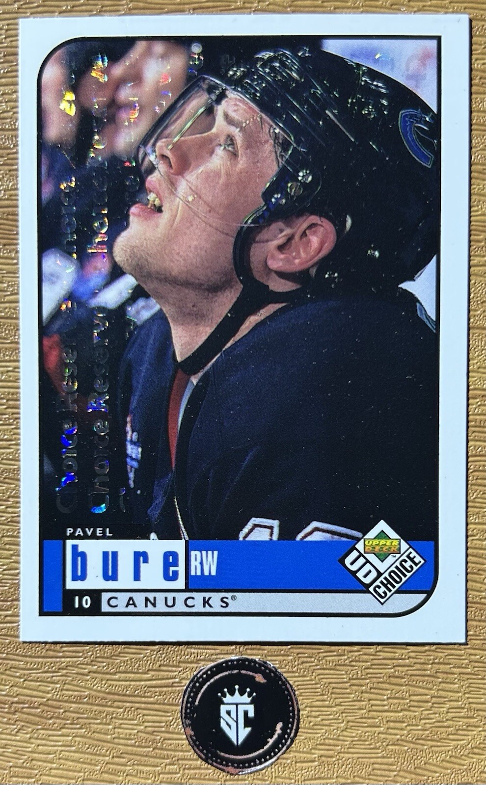 Pavel Bure 1998-99 Upper Deck UD Choice Choice Reserve #208 Vancouver Canucks