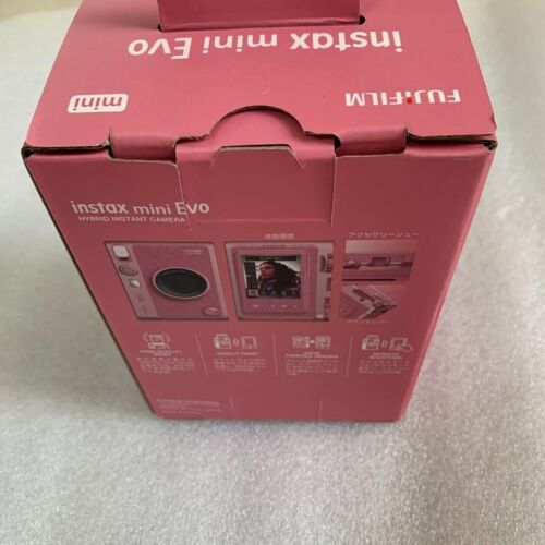 NEW RARE Fujifilm INSTAX MINI EVO PINK C instax Japan only - Picture 3 of 5