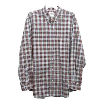 LL Bean Shirt Mens XL Traditional Fit   Sportsman Cotton Dadcore Camp Corpcore