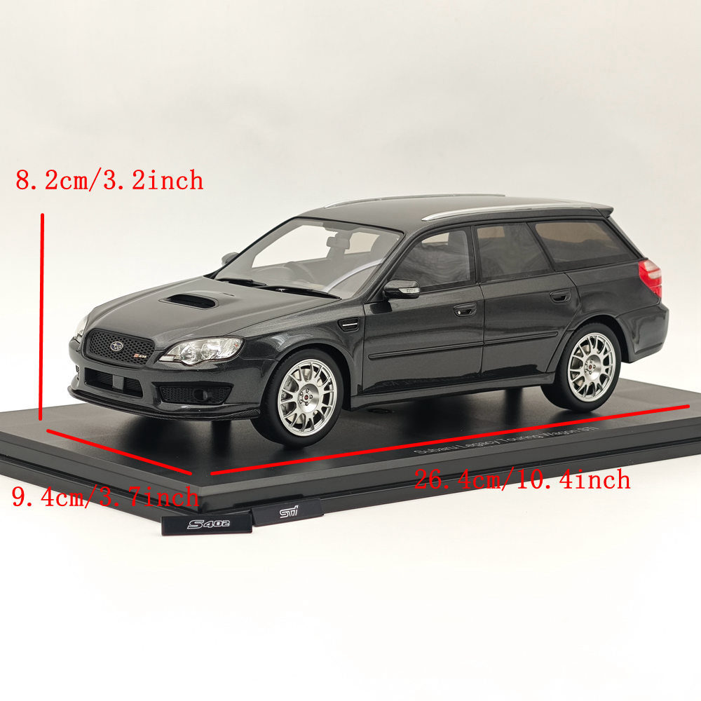 DNA Collectibles 1/18 Subaru Legacy Touring Wagon STI S402 Grey