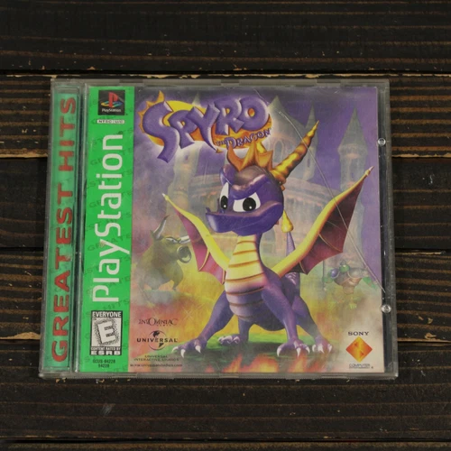 Spyro the Dragon (Greatest Hits) - Sony PlayStation 1 PS1 Complete Tested