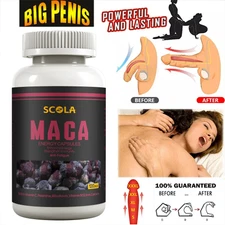 #1 BEST-MALE ENLARGER THICKER LONGER BIGGER 14" GROWTH ENLARGEMENT 120 CAPSULES