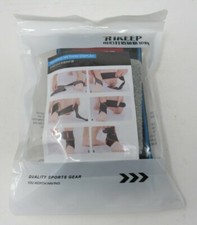 RIKEEP Ankle Support Adjustable Brace Breathable Nylon Super Elastic Blue Color