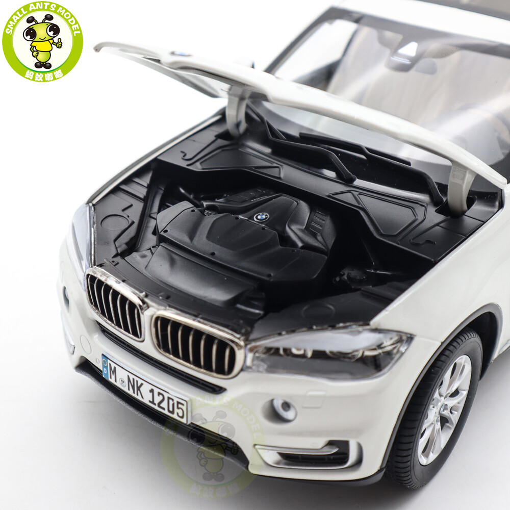 1/18 Paragon BMW X5 F15 2012 Alpine White Diecast Model Car Toys