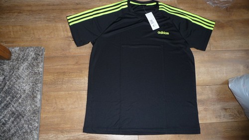 NEW Mens Adidas 3 Stripe Estro T-Shirt 
