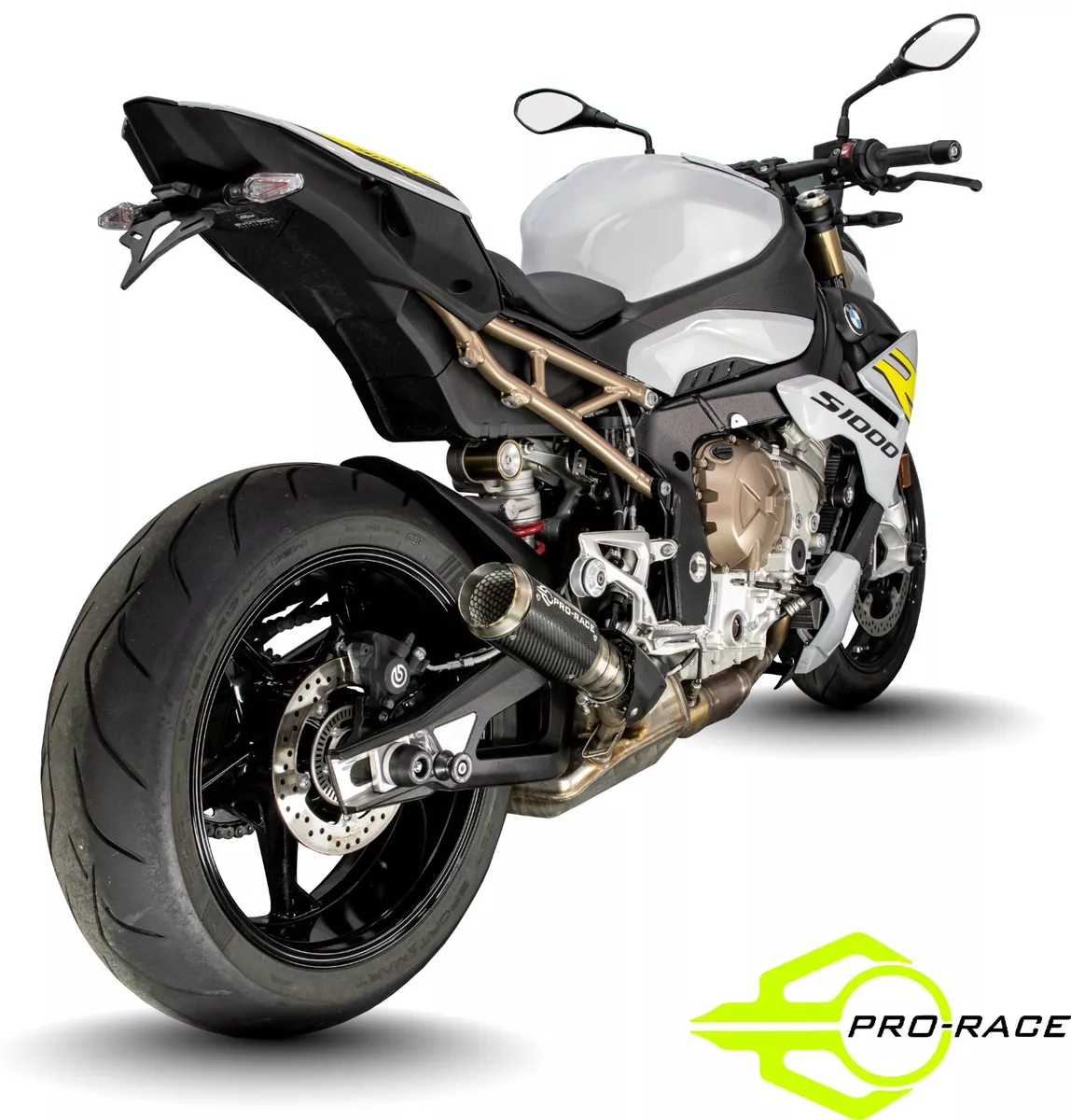 BMW S1000R 2021 2023 PRO RACE STAINLESS CARBON GP R2R GP EXHAUST
