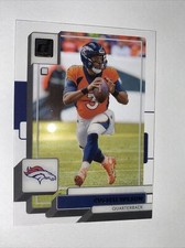 Russell Wilson 2022 Panini Clearly Donruss Gold Variation #16 Acetate Broncos