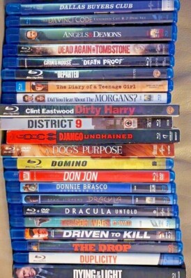 Blu-Ray Movies ~ Choose Your Titles ~ ''D'' ~ Action Drama Comedy GREAT CONDITION