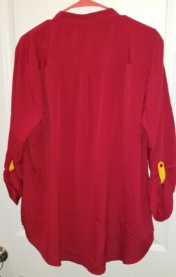 UG Apparel Women's Everyday NCAA Tunic – Long Sleeve, Hi-Low Hem, Officially Licensed