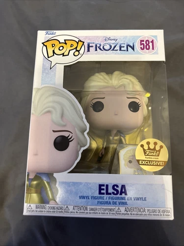 Funko POP! Frozen Disney Princess Elsa #581 Funko.com Exclusive with Pin