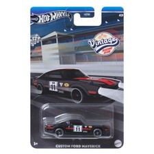 2024 Hot Wheels Vintage Racing Club B, Custom Ford Maverick 1:64 Diecast Car