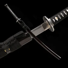Clay Tempered T10 Steel Katana Real Japanese Samurai Sword Battle Ready Sharp